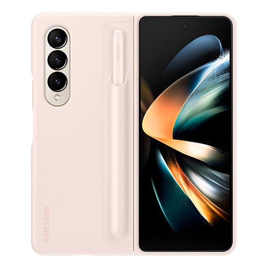 Capa Samsung Galaxy Z Fold4 C/Suporte Pen Bege