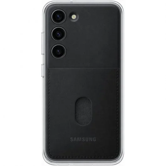 Porta-cartões Samsung Frame Case preto para Galaxy S23