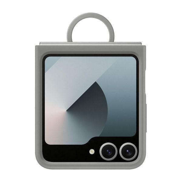 Samsung Capa Silicone com Anel para Samsung Galaxy Z Flip6 Grey