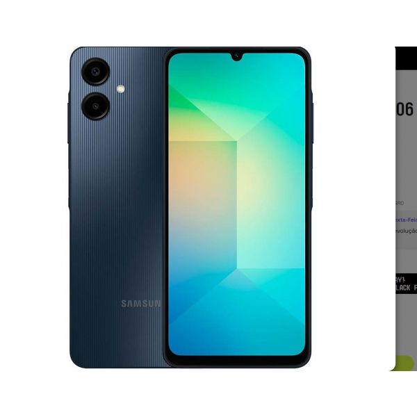 Samsung Galaxy A06 4G 6.7" Dual SIM 4GB/128GB Black