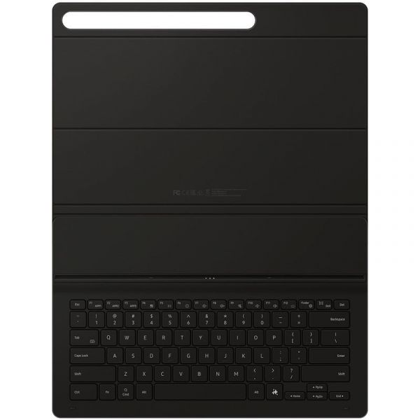Samsung Book Cover Keyboard Slim Capa com Teclado Preta para Galaxy Tab S10 Ultra/S9 Ultra (Teclado Espanhol)