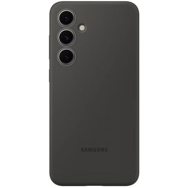 Samsung Capa Silicone S24 FE Preta