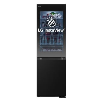 Combinado LG GBG5160CEV | 349L, No Frost, InstaView, Matte Black