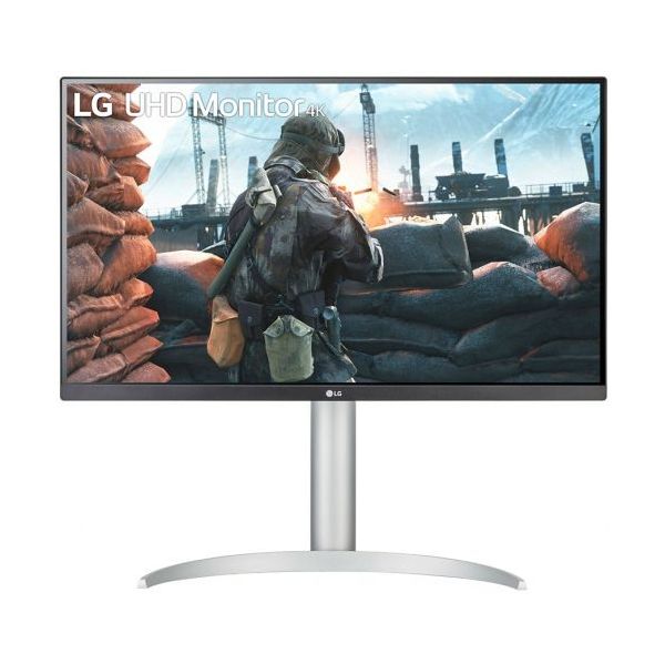 Monitor LG 27" 27UP650K-W 4K 60Hz IPS LED HDR400 Branco