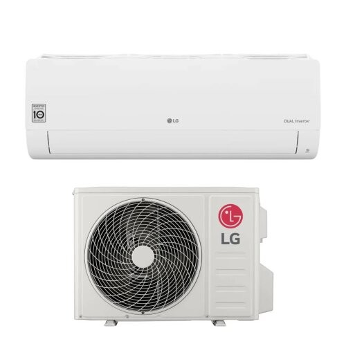 LG S09EC.NSJS + S09EC.UA3S 9000 BTUs Inverter Branco Classe A++