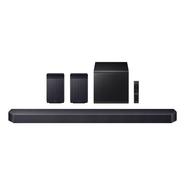 Soundbar Samsung HW-Q930F/ZF 9.1.4 580W Dolby Atmos Sem Fios Preto
