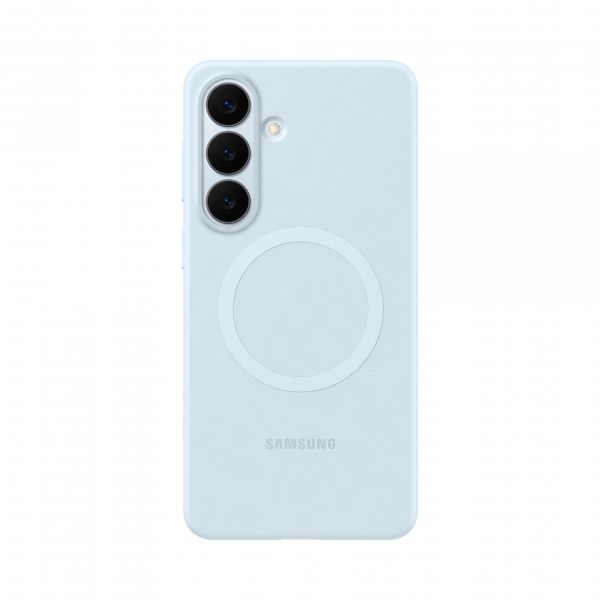 Samsung Capa Silicone Magnética para Samsung Galaxy S26+ Light Blue