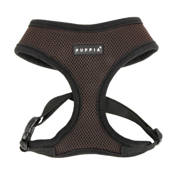 Puppia Peitoral Soft Castanho Xs