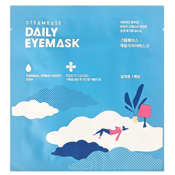 Steambase Fleecy Cloud Máscara para os Olhos com Efeito Relaxante 1 unidade