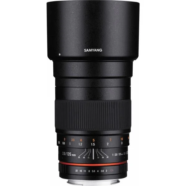 Objetiva Samyang 135mm f/2 ED UMC para Fuji X