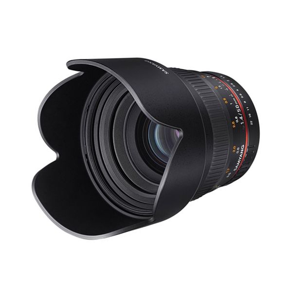 Objetiva Samyang 50mm f/1.4 AS UMC para Nikon F
