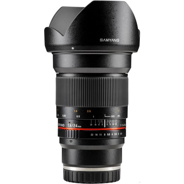 Objetiva Samyang 24mm f/1.4 IF ED UMC para Sony E