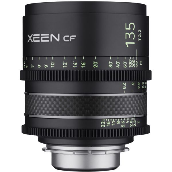 Objetiva Xeen CF 135mm T2.2 PL Escala Imperial