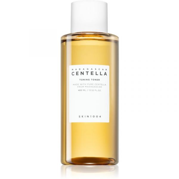 SKIN1004 Madagascar Centella Toning Toner Tónico Esfoliante Suave para Pele Sensível 400ml