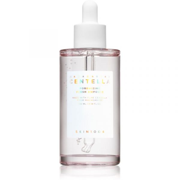 SKIN1004 Madagascar Centella Poremizing Fresh Ampoule Sérum Desintoxicante Facial para Alisar Pele e Minimizar Poros 100ml