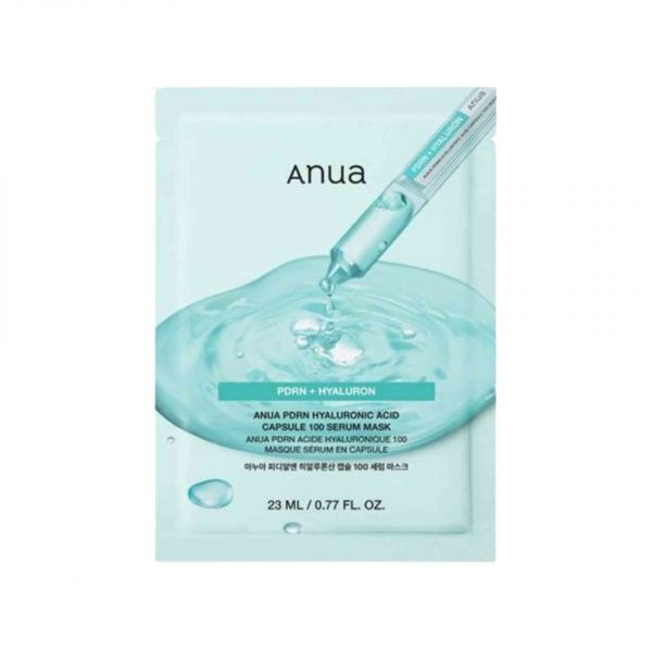 Anua Máscara Facial Sérum Hidratante Rejuvenescedor 23ml