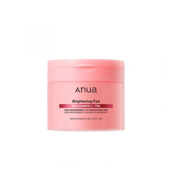 Anua Niacinamide 5 Txa Brightening Pad Discos de Limpeza Anti-manchas 60 Unidades