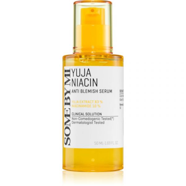Some By Mi Yuja Niacin Anti Blemish Sérum Iluminador Hidratante e Antimanchas 50ml