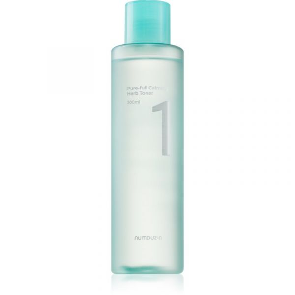 Numbuzin No. 1 Pure-Full Calming Herb Toner para Pele Problemática e Mista a Oleosa 300ml