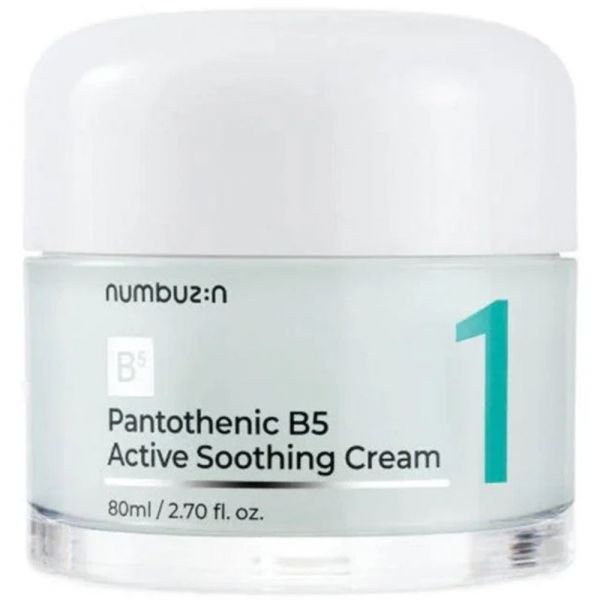 Numbuzin No. 1 Pantothenic B5 Active Soothing Creme Facial 80ml