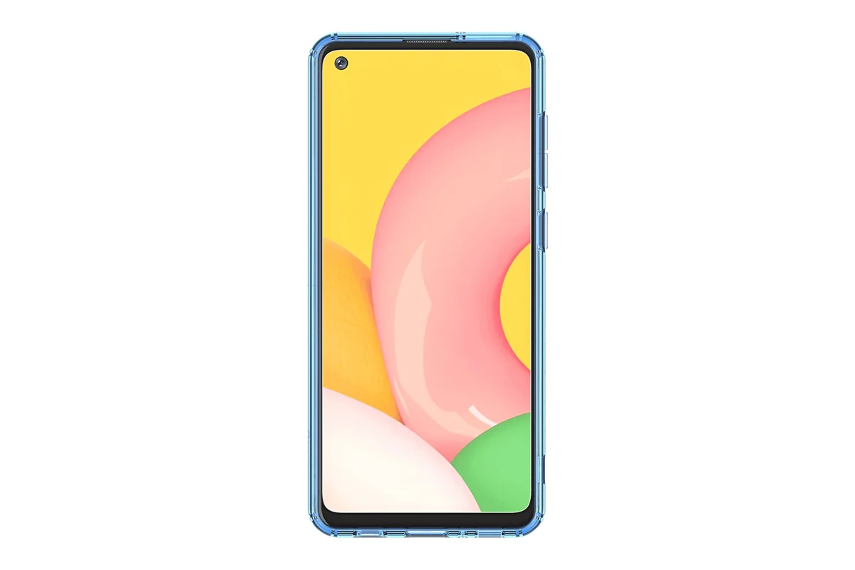 Capa Translúcida Samsung Galaxy A21s Azul