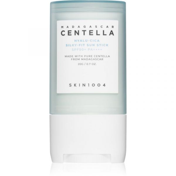 Protetor Solar Skin1004 Madagascar Centella Hyalu-cica Silky-fit Sun Stick Stick Protetor Hidratante SPF 50+ 20 g