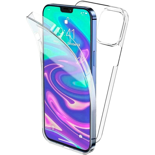 Capa Dupla 360 iPhone 13 Pro Max Transparente