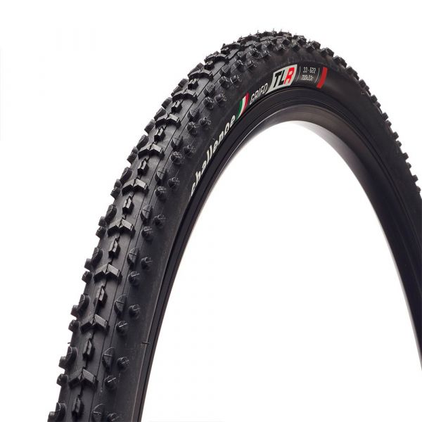 Challenge Pneu Grifo Vulcanized Tubeless Ready Black 700 X 33
