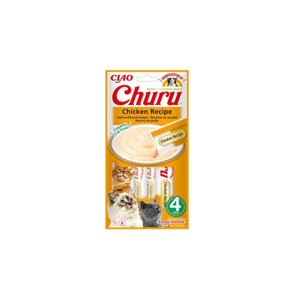 Churu Cat Creamy Treat Frango 4x14gr