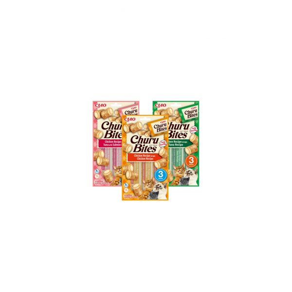 Churu Cat Bites Frango 3x10g