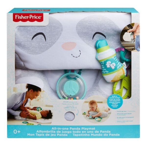 Fisher Price - Tapete Panda Acolchoado para Bebés 0+