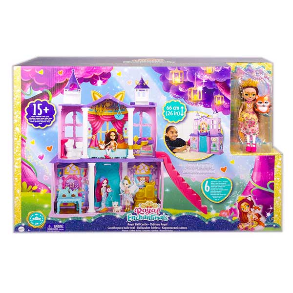 Royal Enchantimals - Set Castelo Enchantimals 4+