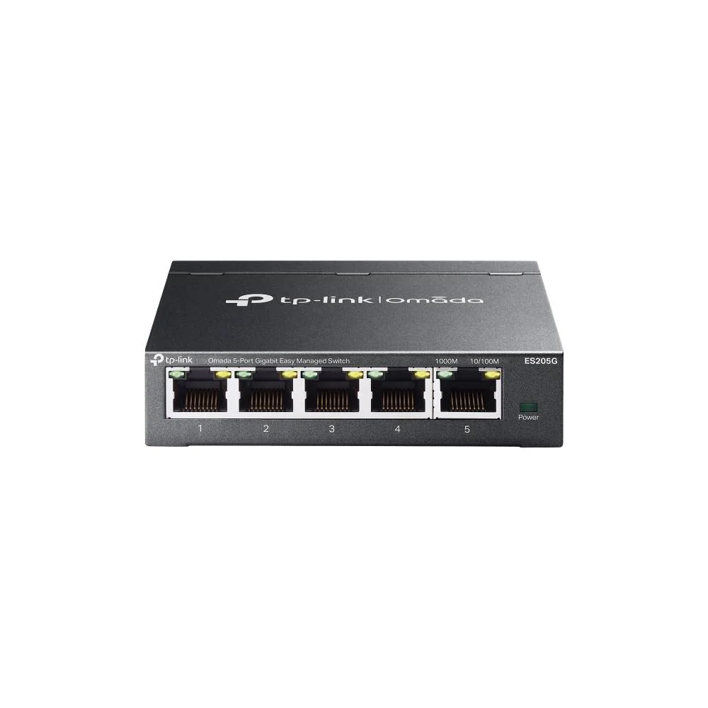 Switch TP-Link Omada ES205G 5 Portas Gigabit Managed