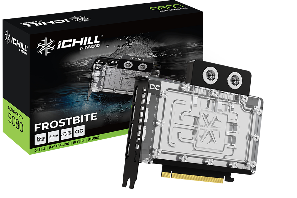 Inno3D iChill GeForce RTX 5080 FROSTBITE NVIDIA 16 GB GDDR7