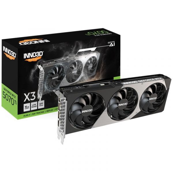 Inno3D GeForce RTX 5070 Ti X3 16GB GDDR7 Reflex 2 RTX AI DLSS4