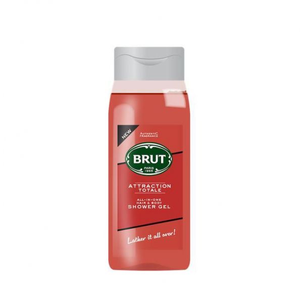 Brut Attraction Totale Gel de Banho 500ml