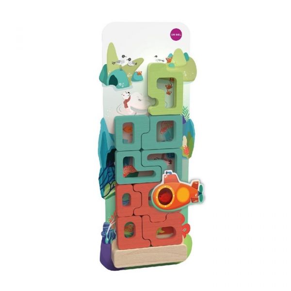 Oribel Brinquedo Parede VertiPlay Tetris Aquário