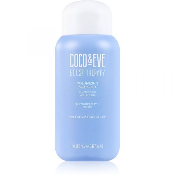Coco & Eve Boost Therapy Volumising Shampoo para Dar Volume para Cabelo Fino e sem Volume 280 ml