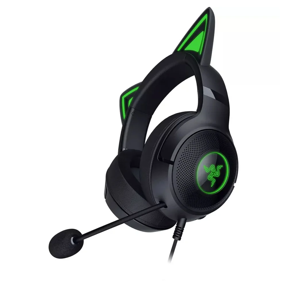 Headset Razer Kraken Kitty V2 Edition Preto