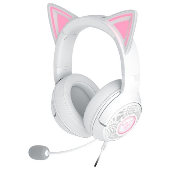 Razer Kraken Kitty V2 Branco USB-A