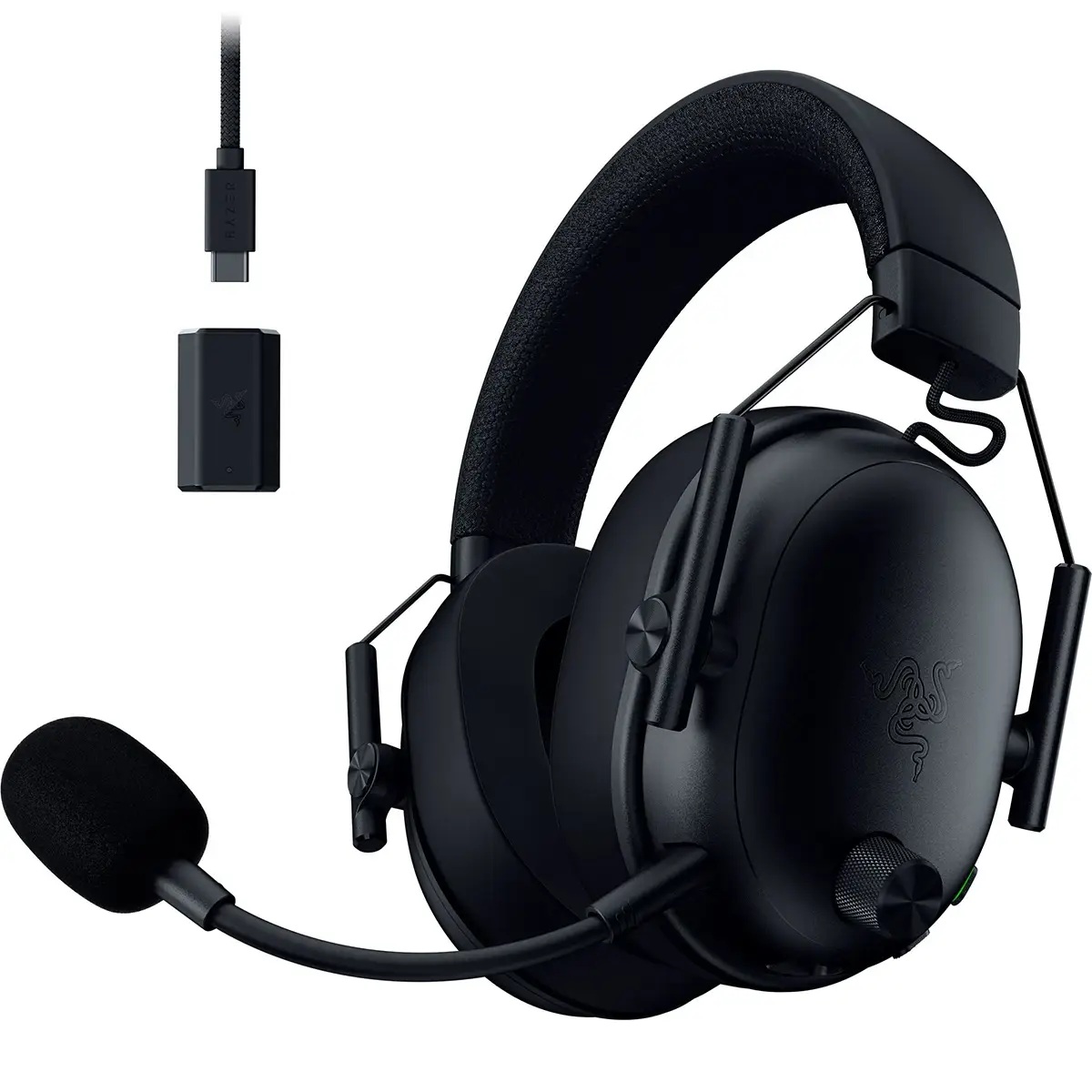 Razer Blackshark V3 Sem Fios HyperSpeed com Microfone Extraível