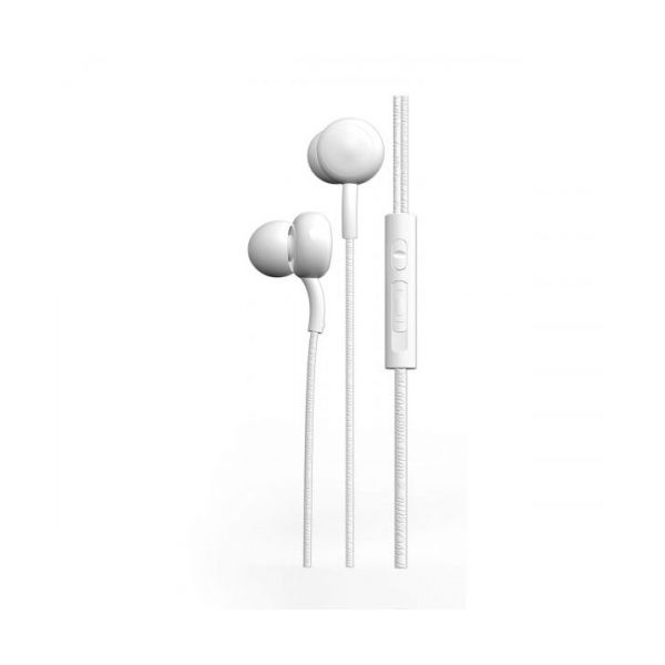 One Plus Auriculares C/ Cabo + Microfone C5851 White