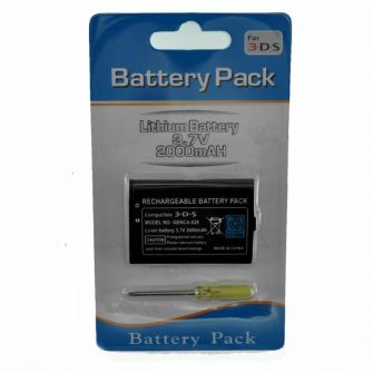 Bateria recarregável 2000mAh - Nintendo 3DS