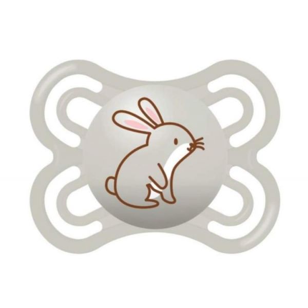 Mam Chupeta Perfect Silicone 2-6M Bege