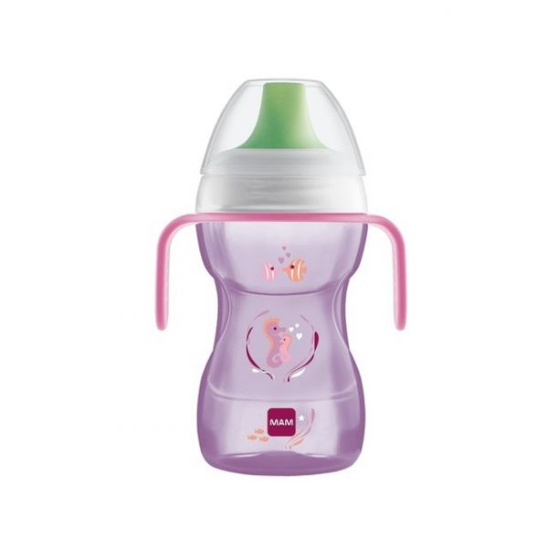MAM Fun to Drink Cup Copo 8m+ Rosa Deep Sea - 270ml