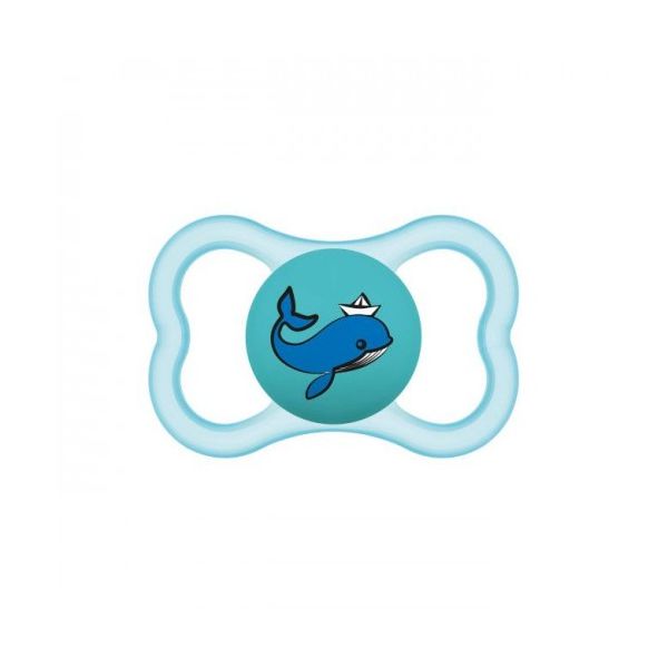 Mam Chupeta Supreme Silicone Baleia Azul +16M
