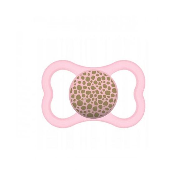 Mam Chupeta Supreme Silicone Pintas Rosa +16M