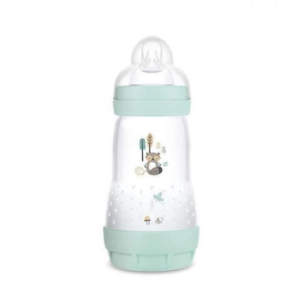 MAM Biberão Anti-Cólicas Easy Start 260ml Colours of Nature +2M Azul