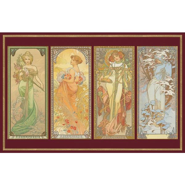 Piatnik Puzzle Mucha The Times of the Day Metallic 1000 Peças