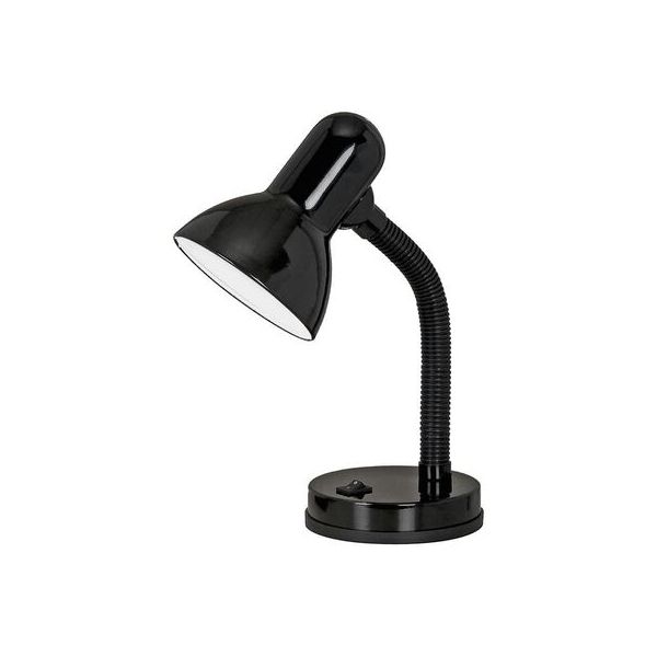 Eglo Candeeiro de Secretária Basic 40 W Preto 1un.